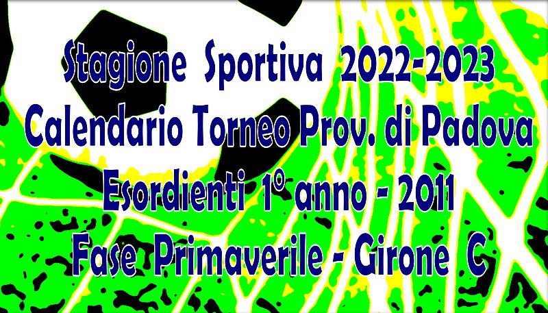 Torneo Provinciale di Padova SS 2022 2023 Esordienti 1 anno Fase Primaverile Girone C